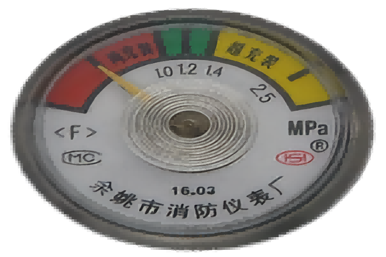 滅火器、氣體滅火裝置-壓力表標(biāo)度盤(pán)，色區(qū)功能及誤區(qū)！